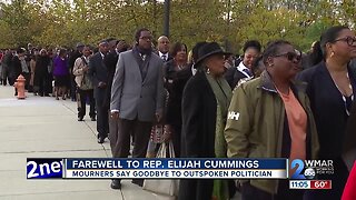 Farewell, Mourners say goodbye to Elijah Cummings