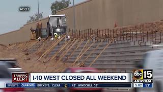 I-10 West closures scheduled for South Mountain Freeway work