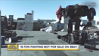 Megabots selling enormous fighting robot