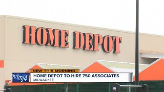 The Home Depot to hire 750 associates in Milwaukee