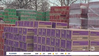 Last weekend for girl scout cookie sales