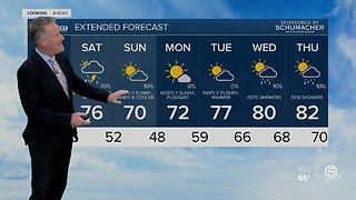 Latest Weather Forecast 11 p.m. Thursday