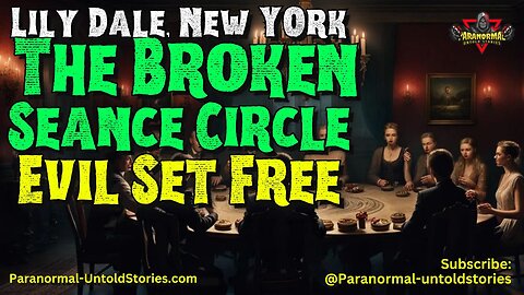 The Broken Séance Circle in Lily Dale, New York - #seance #séance #pyschic #possessed #newyorkstate