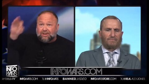Alex Jones Mentions ‘Dancing Israelis’ on 9/11 to Rabbi Shmuley and Shmuley Loses it