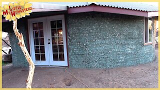 Exterior Paint | Underground Earthbag Building | Weekly Peek Ep82