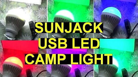 SunJack USB LED Multi Colored Light Daisy Chainable