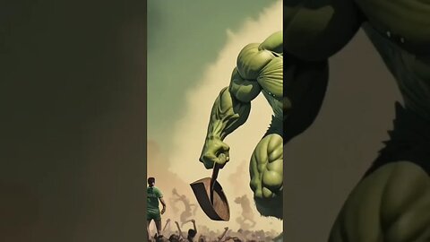Hulk In 50's Comics Style #shorts#shortvideos#Hulk#marvel