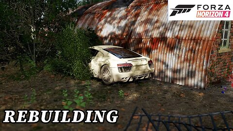 Rebuilding Audi R8 V10 (1191 HP) - Forza Horizon 4 | Xbox 360 Gameplay