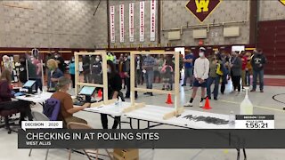 Lines get longer at one West Allis polling location