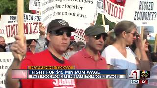 Fight for $15: Minimum wage rally, strike planned in KC Monday