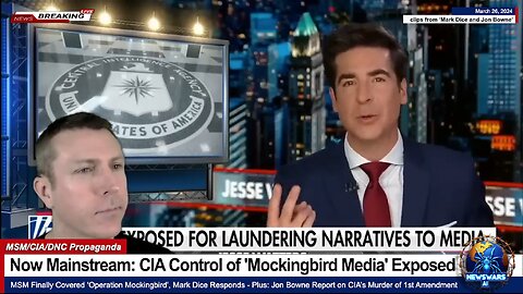 Now Mainstream: CIA Control of 'Mockingbird Media' Exposed