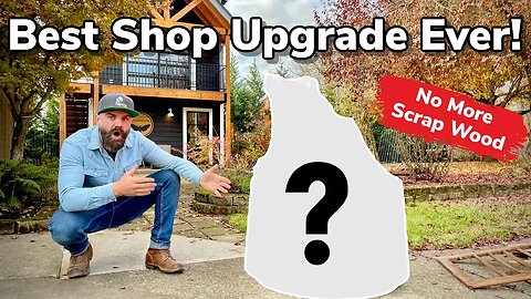 Best Shop Upgrade Ever || No More Scrap Wood