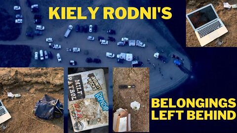 Items CONFIRMED To Be Left Behind From Kiely Rodni’s Vehicle