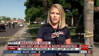 Man shot and killed in south Bakersfield