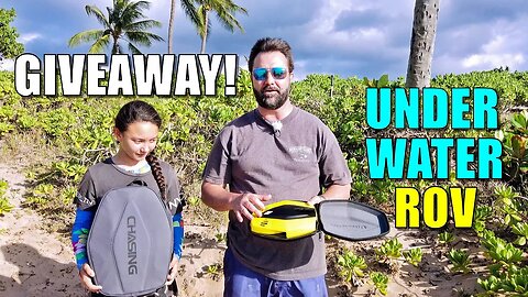 GIVING AWAY the WORLD'S SMALLEST Underwater ROV - Chasing's DORY underwater drone GIVEAWAY!