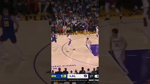 Murray toying with Lakers(Nba Clipz)#shorts