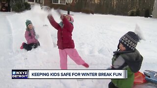 Keeping kids safe for winter break fun