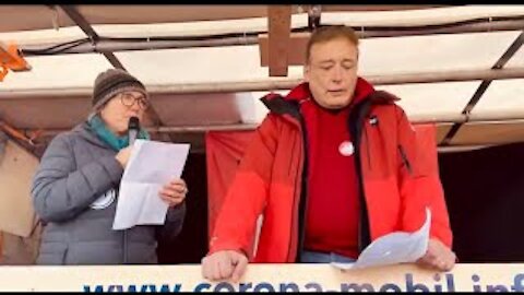 Stiller Protest - Dr. Edouard Broussalian, Homöopath - Liestal - Kundgebung - 20.03.21