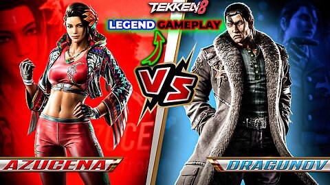 Tekken 8 😎😎 Legend Gameplay😎😎 Azucena Vs Sergei Dragunov