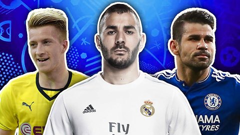 Players Not Going To EURO 2016 XI | Reus, Benzema & Costa!