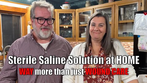 Saline Solution AT HOME | Way more than just wound wash