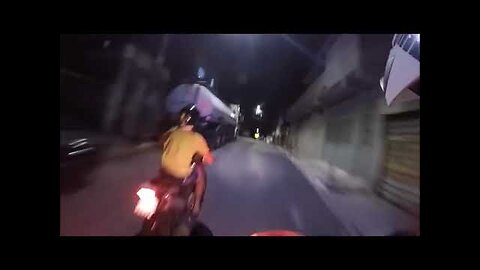 Brazil Motorcycle Police Chase