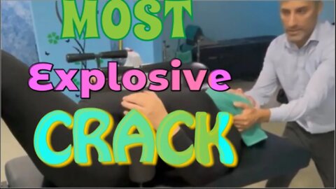 Most Explosive Crack | asmr chiropractic | Best Queens NYC Chiropractor