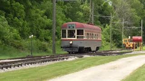 Trolley Rides from Northern Ohio Railway Museum Part 5 June 11, 2022