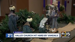Vandals discharge fire extinguishers inside Desert Foothills United Methodist Church