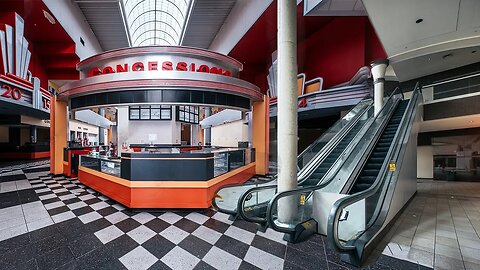 ABANDONED Childhood Mall With Retro Movie Theatre LARGEST MALL IN OHIO | Richmond Town Square