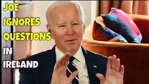 Biden Ignores “Shouted Questions” - his Handlers force the Press OUT OF THE ROOM!