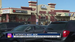 Security guard accused of shooting couple at store