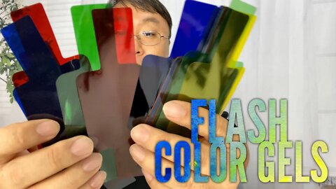 Camera Flash Speedlite Color Gels Filters Review