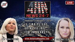 AHN News Live with Corinne Cliford and Tina Peters "Is Tina going to Jail for 20 Years?" and More