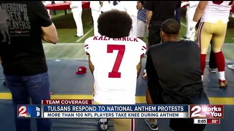 Green Country split on National Anthem protests