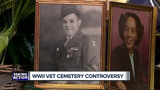 World War II veteran cemetery controversy