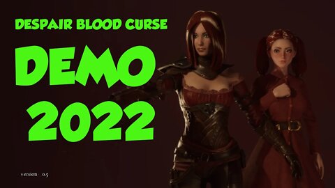 Despair Blood Curse | 2022 horror games pc | 2022 upcoming horror games