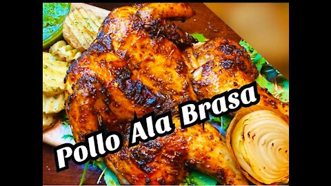 POLLO A LA BRASA | Peruvian Blackened Chicken Recipe