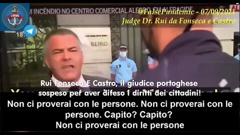 Rui Fonseca E Castro, il giudice portoghese sospeso per aver difeso i diritti dei cittadini!