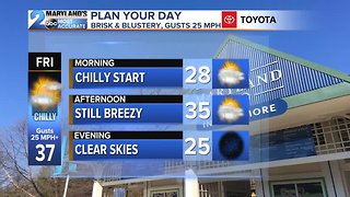 A Chilly & Dry Weekend Ahead