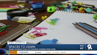 Tucson mom starts organization to help furnish learning from home setups