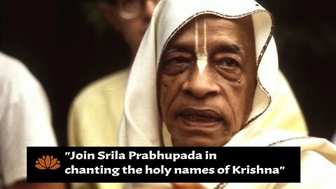 Srila Prabhupada Chanting Japa Harinama & Quotes