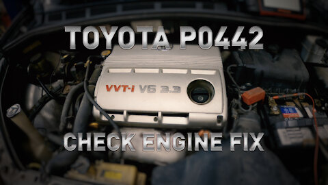 Toyota P0442 Check Engine Fix