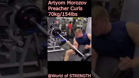 Artyom Morozov Crazy Biceps Training