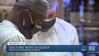 Doctors ask Ducey to mandate masks