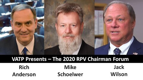 VATP 2020 RPV Chairman Forum - Introducing the Candidates