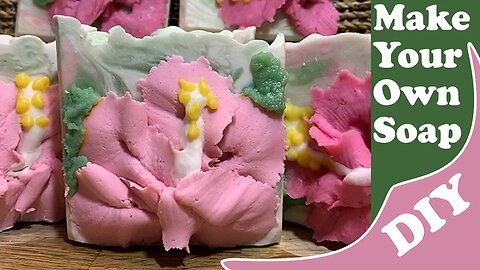 How to Make Soap to Sell ~ Project: Hibiscus Flowers