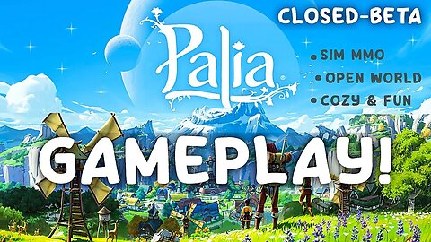 Palia Exclusive Gameplay! + Base Crafting | Closed-Beta | Pt.1