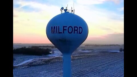 Milford, Nebraska Water Tower