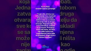 Poruka Svemira 10.11.2022. 💙 ATMA